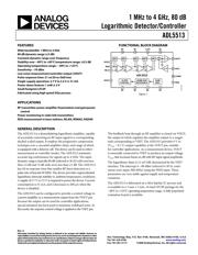 ADL5513ACPZ-R7 Datenblatt PDF