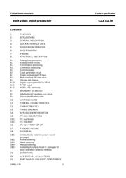 SAA7113 datasheet.datasheet_page 2