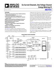 ADE7816 数据规格书 1