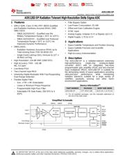 ADS1282HKV/EM 数据规格书 1