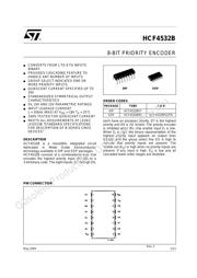 HCF4532BE 数据规格书 1