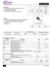 IRFI4110G 数据规格书 1