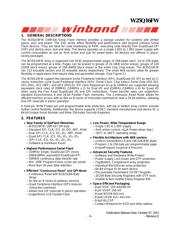 W25Q16FWSSIQ datasheet.datasheet_page 5