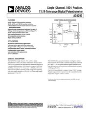 AD5293BRUZ-50-RL7 数据规格书 1