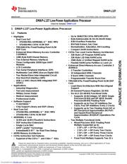 OMAPL137BZKB3 datasheet.datasheet_page 1