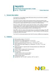 74LV573PW,112 datasheet.datasheet_page 1