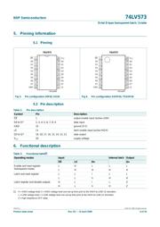 74LV573N,112 数据规格书 4