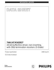 74ALVCH162827DGGS datasheet.datasheet_page 1