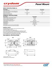 DC400A10 数据规格书 2