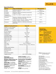 FLUKE-287/EUR+UKAS CAL 数据规格书 2