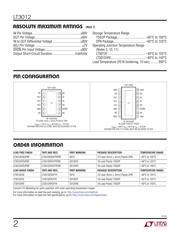 LT3012EDE datasheet.datasheet_page 2