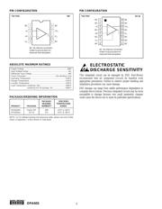 OPA603AP datasheet.datasheet_page 4