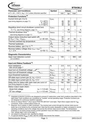 BTS436L2S datasheet.datasheet_page 5