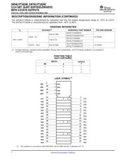 SN74LVT16240 数据规格书 2