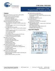 CY8C21434-24LFXIT datasheet.datasheet_page 1