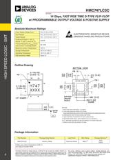HMC747LC3C 数据规格书 6