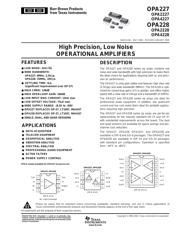 OPA228UA2K5E4 datasheet.datasheet_page 1
