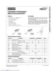 FQP6N40CF_06 datasheet.datasheet_page 1