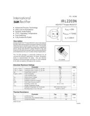 IRL2203N datasheet.datasheet_page 1