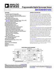 ADIS16260BCCZ datasheet.datasheet_page 1