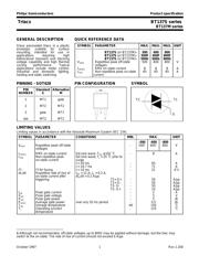 BT137S-600 数据规格书 1