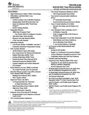 TMS470R1A288PGET Datenblatt PDF