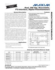 MAX5478ETE datasheet.datasheet_page 1