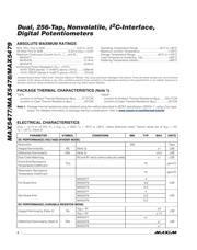 MAX5478ETE datasheet.datasheet_page 2