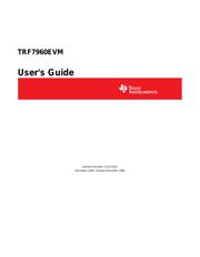 TRF7960AEVM 数据规格书 1