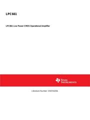 LPC661IMX/NOPB 数据规格书 1
