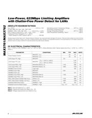 MAX3761 datasheet.datasheet_page 2