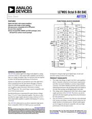 AD7228ACRZ Datenblatt PDF