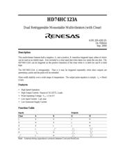 HD74HC123AFP-E 数据规格书 3