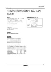 2SA2048KT146R datasheet.datasheet_page 1