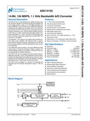 ADC14155CISQ 数据规格书 2