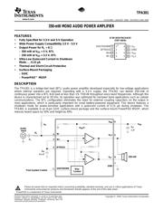 TPA301DR datasheet.datasheet_page 1