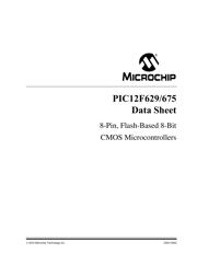 PIC12F629-I/MD 数据规格书 1