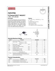 FQP47P06 数据规格书 1