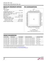 LTC2173CUKG-12#PBF datasheet.datasheet_page 2