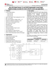DAC8750IPWPR 数据规格书 1
