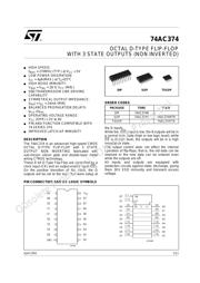 74AC02MTR Datenblatt PDF