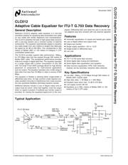 CLC012AJE datasheet.datasheet_page 1