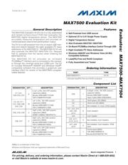 MAX7500EVKIT+ 数据规格书 1