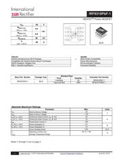 IRF9310TRPBF-1 数据规格书 1