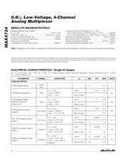 MAX4734EGC+T datasheet.datasheet_page 2