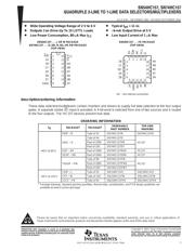 SN74HC157DRG4 datasheet.datasheet_page 1