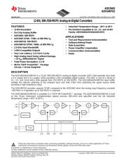 ADS5463 datasheet.datasheet_page 1