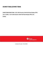 DS90CF364AMTD datasheet.datasheet_page 1