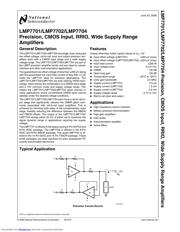 LMP7701MA/NOPB datasheet.datasheet_page 1