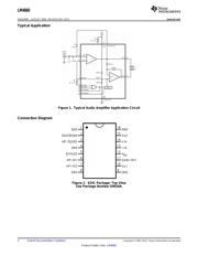 LM4860M/NOPB datasheet.datasheet_page 2